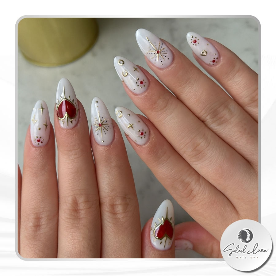 winter nails at Soleil Luna Nail Spa